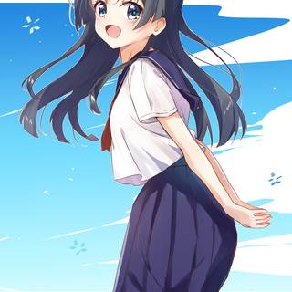 Saten Ruiko wallpaper