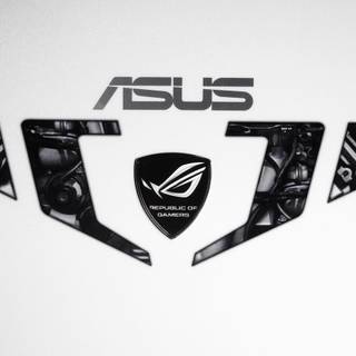 ASUS white wallpaper