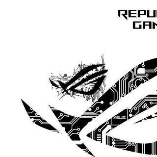 ASUS white wallpaper