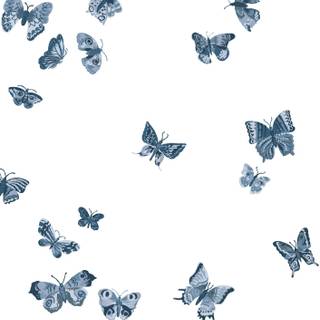 Preppy butterfly wallpaper