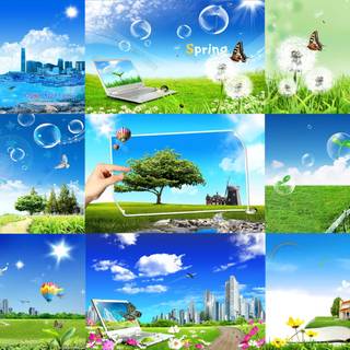 Frutiger Aero PC wallpaper