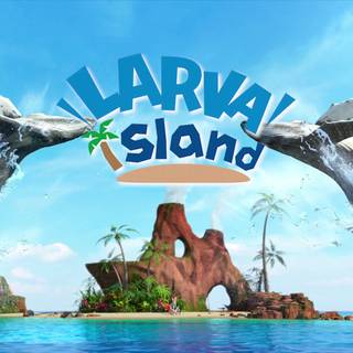 Larva Island wallpaper