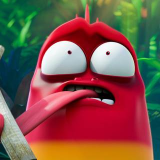 Larva Island wallpaper