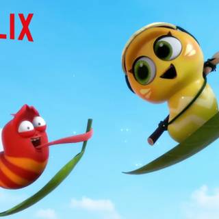 Larva Island wallpaper