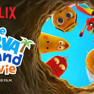 Larva Island wallpaper