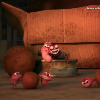 Larva Island wallpaper