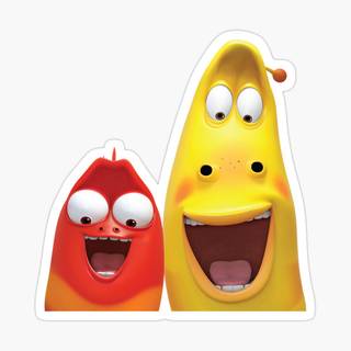 Larva Island wallpaper