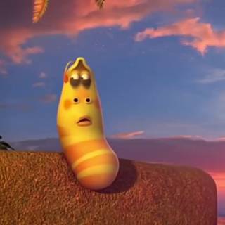 Larva Island wallpaper