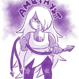 Amethyst Steven Universe wallpaper