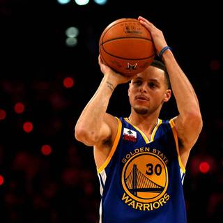 Steph Curry shooting wallpaper