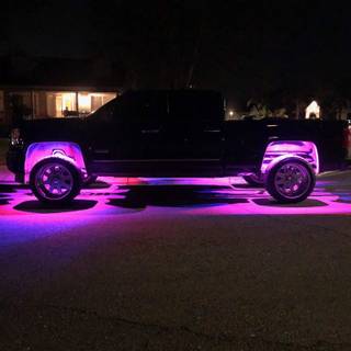 Underglow lights wallpaper