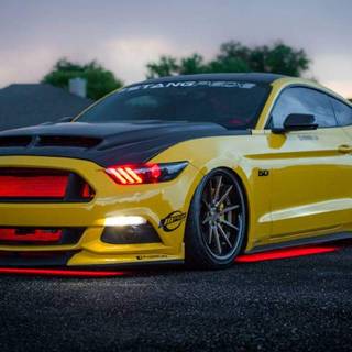 Underglow lights wallpaper