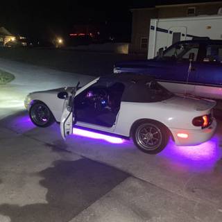 Underglow lights wallpaper