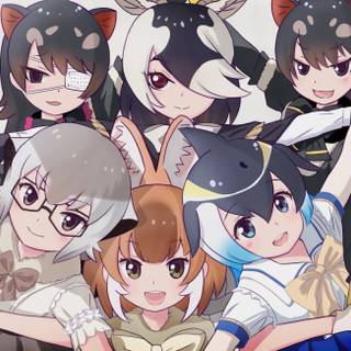 Dhole Kemono Friends wallpaper
