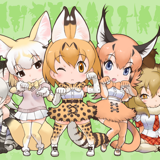 Dhole Kemono Friends wallpaper