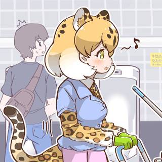 Dhole Kemono Friends wallpaper