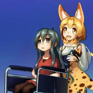 Kaban Kemono Friends wallpaper
