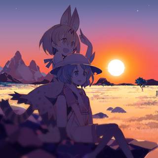 Kaban Kemono Friends wallpaper