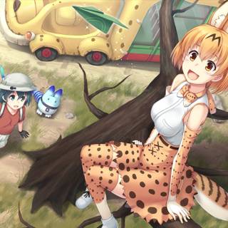 Kaban Kemono Friends wallpaper