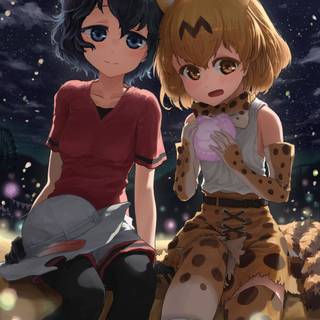 Kaban Kemono Friends wallpaper