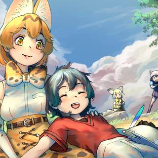 Kaban Kemono Friends wallpaper