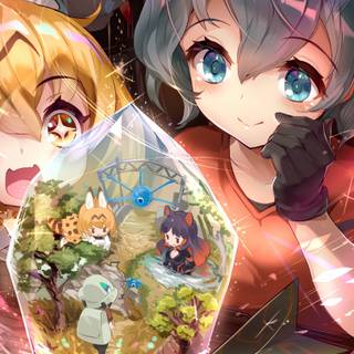 Kaban Kemono Friends wallpaper