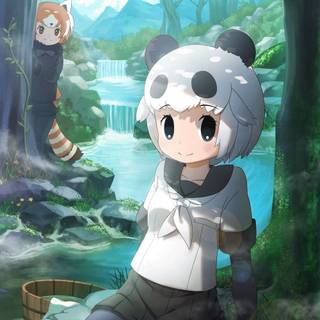 Red Panda Kemono Friends wallpaper