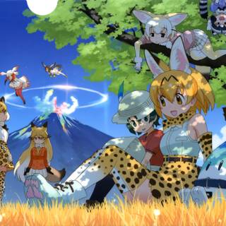 Kemono Friends Cheetah wallpaper