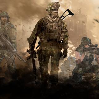 Ghost Modern Warfare 2 4k wallpaper