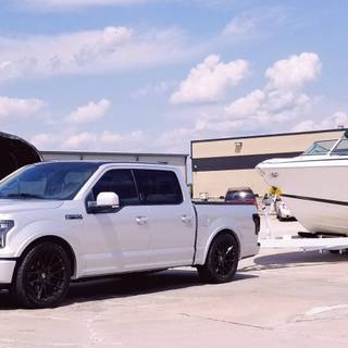 Pickup truck trailers wallpaper