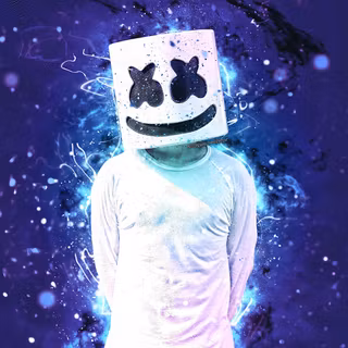 Marshmello 4k PC wallpaper