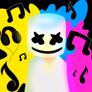 Marshmello 4k PC wallpaper