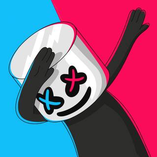 Marshmello 4k PC wallpaper