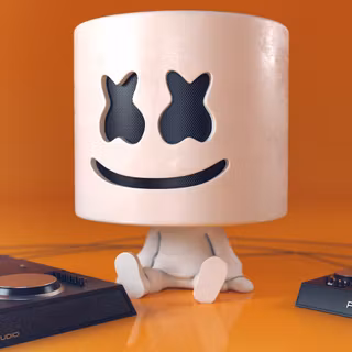 Marshmello 4k PC wallpaper