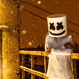 Marshmello 4k PC wallpaper