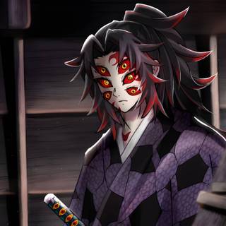 Kokushibo Demon Slayer wallpaper