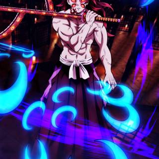Kokushibo Demon Slayer wallpaper