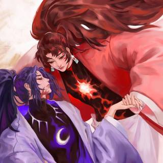 Kokushibo Demon Slayer wallpaper