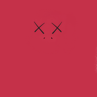 Red Kaws wallpaper