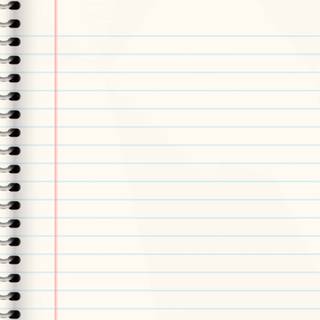 Notebook page wallpaper