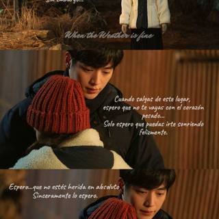 When The Weather Is Fine wallpaper