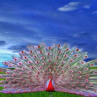 Peacock art wallpaper