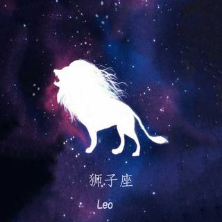 Blue Leo wallpaper