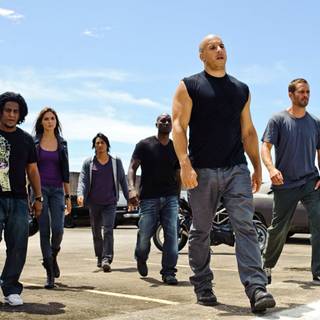 Fast and Furious characters desktop wallpaper