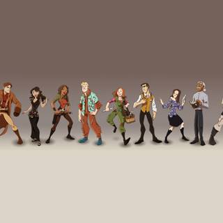 Firefly character wallpaper