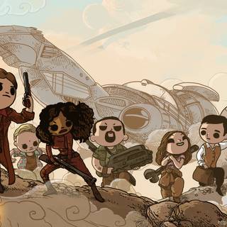 Firefly character wallpaper