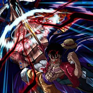 Zoro vs Kaido wallpaper