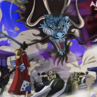 Zoro vs Kaido wallpaper