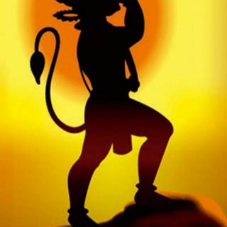 Hanuman Shadow wallpaper