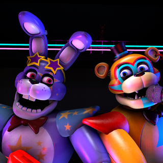 FNAF Glamrock Freddy wallpaper